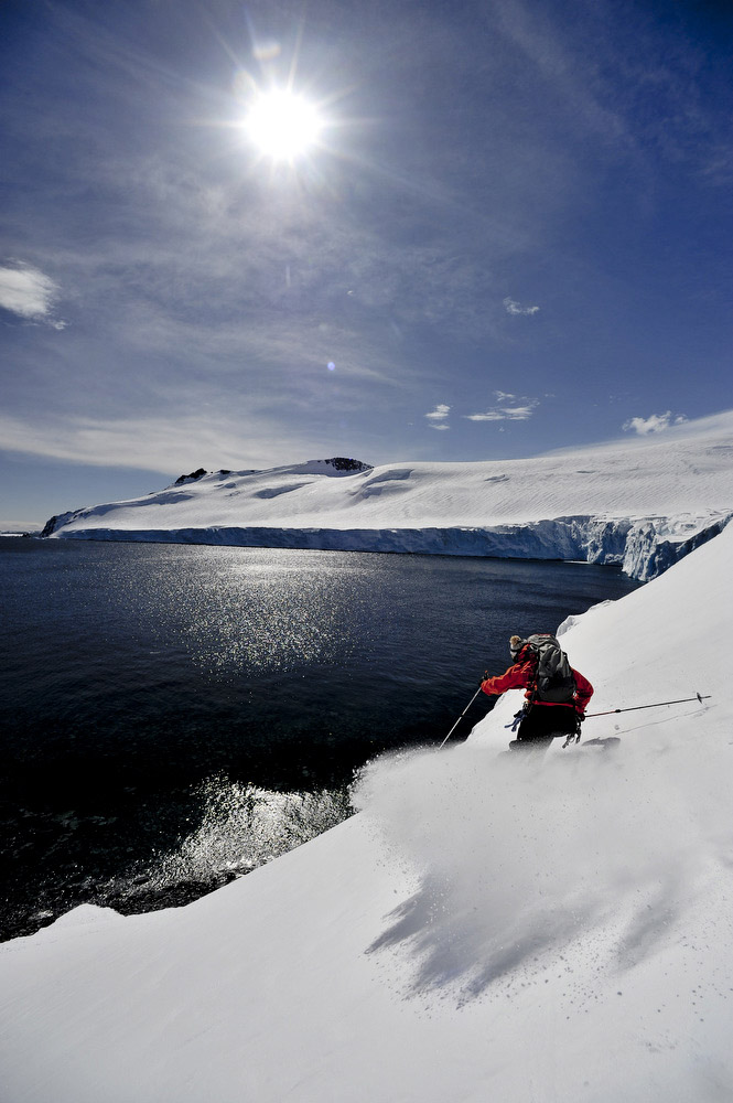 ICE AXE-  Antarctica tripDOug Stoup