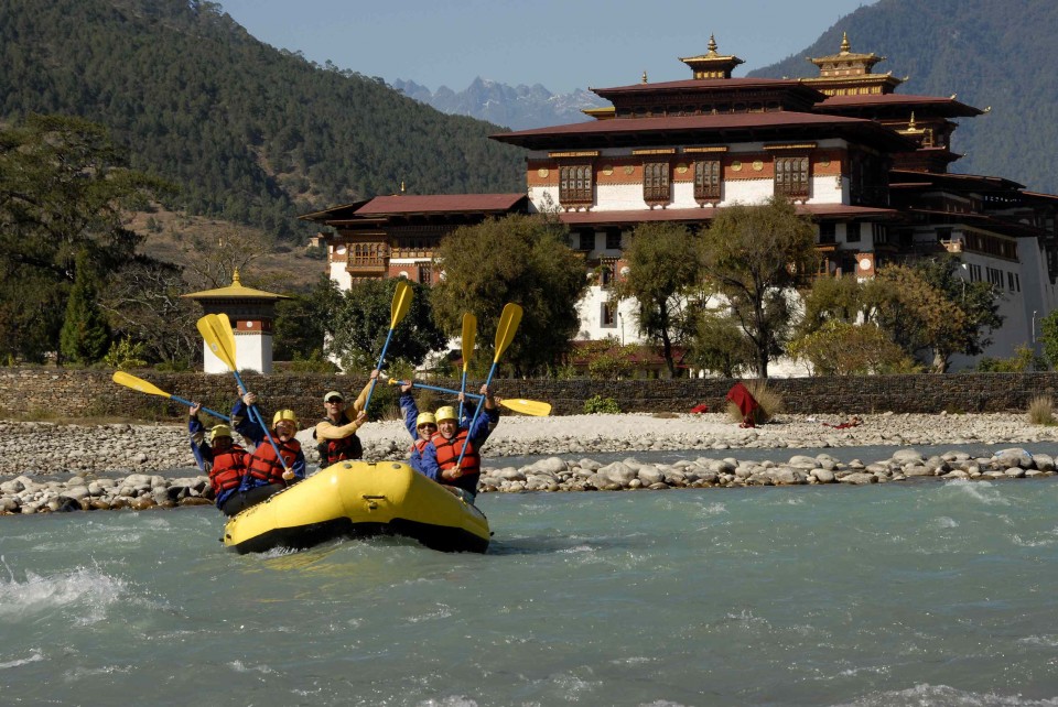 Raft Punakha Dzong 1